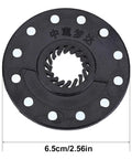 Electric Bike Pedal Assist Sensor With 12 Magnets For PAS System Torque Sensing Technology And Speed Sensor, black disc