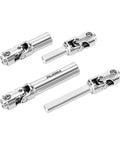 Rock Solid Stainless Steel Drive Shafts For Axial SCX30 Crawler Upgrade Reinforced In Phase Build with joints and attachments.