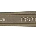 10 Inch Satin Adjustable Wrench With Extra Wide Jaw For Big Grips Square Jaw For Solid Fit Rugged I Beam Handle And Radius Corner Design