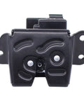 Plug And Play Rear Tailgate Trunk Power Door Latch Lock Actuator Motor Heavy Duty Bolt Right On Direct Fit For Kia Soul 2014 To 2019 Hyundai Santa Fe Sport Quick Swap front view showing detailed black plastic design.