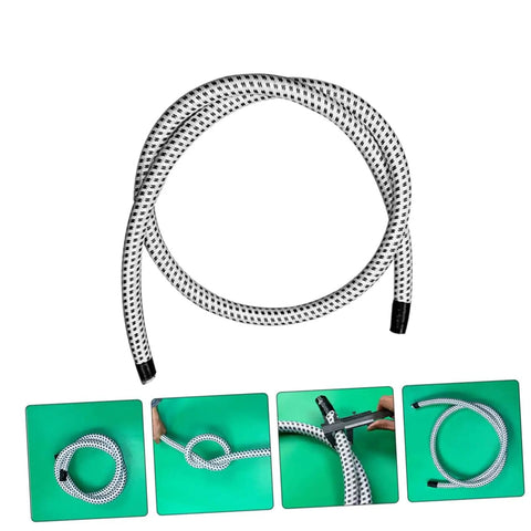 No Fuss Heavy Duty Garment Steamer Hose Replacement For High Temp Use Flexible PVC Nylon Tube Delivers Smooth Steam