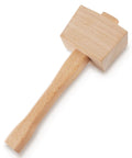 9.6 Inch Solid Beechwood Mallet For Damage Free Striking In Woodworking Wood Carving Leather Work And General Carpentry Projects