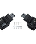 Modular Weight Pocket System Kit for Aquawing Scuba BCD, Expand Your Rig With Side Pockets, Aluminum Plate Mounts, Includes 2 Weight Pockets And D Rings