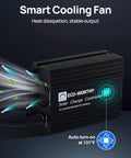 12A MPPT Boost Solar Charge Controller For 48V 60V 72V Battery Systems with smart cooling fan feature