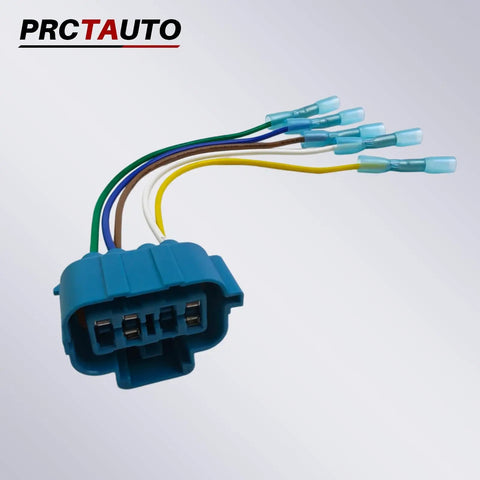 Heavy Duty Beefy Universal Truck Bed Wiring Harness Adapter With Female Connector And Bare Wire Ends for quick installation.
