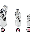 Evenoonest Socket Adapter Kit Uses Chromium Vanadium Steel For 1 4 3 8 And 1 2 Inch Swivel Ratchet Extension Bars Perfect Electric Wrench Tools For Car Maintenance And Home Repairs; chrome vanadium socket adapters 1/2, 3/8, 1/4 drive