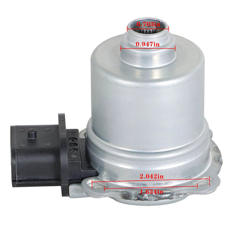 Silscvtt automatic transmission clutch actuator, silver body with black connector for Fiesta/Focus 2011-2017