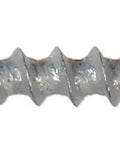 Pro Grade Galvanized Deck Screws 100 Pack Size 8 By 3 Inch Square Drive Bugle Head Tough As Nails Rust Finish close-up view