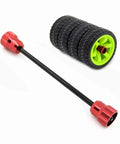 RC Car Tire Holder And Storage Tool For 1/10 On Road Drifting Builds, heavy duty metal tire collector stand with four stacked tires