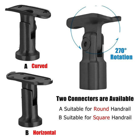 Heavy Duty Corner Post For Glass Stair Railing System Top Shelf Metal Clamp Kit Super Sleek Square Guard Rail Hardware For Indoor Balcony Hallway Or Loft Panels No Sweat Setup
