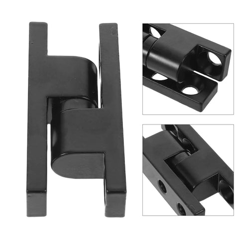 Detachable Zinc Alloy Cabinet Door Hinges With Integrated Lock Mechanism And Barrel Style Design Black Finish Tough As Nails Built