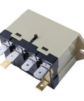 Enclosed Power Relay G7L-2A-TUBJ-CB DPST-NO With Test Button for 200-240VAC, quick-connect terminals, flame-resistant housing