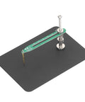 Pro Grade Aluminum Alloy Fixed Test Probe With Base Plate And 360 Degree Rotating Arm Adjustable Height For Precise PCB IC Soldering Handy Soldering Jig