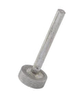 Pro Grade Diamond Coated 20mm Cylinder Mounted Point Grinding Wheel 240 Grit For Jewelry Making Lapidary Engraving And Stone Carving DIY Projects 59mm Total Length 6mm Shank.