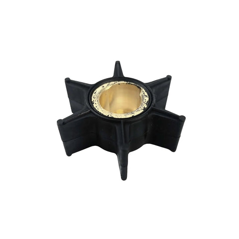 Water Pump Impeller Repair Kit For Johnson Evinrude OMC Outboard Motors 15HP 25HP 30HP Direct Fit Rebuild Kit With Sierra 18 4537 0768732 5008191 Parts Replacement impeller close-up