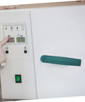 Heavy Duty Commercial Kitchen Oven Handle Replacement on a vacuum chamber with digital display, showing temperature settings.
