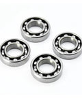 4 pieces from 10 Pack 7x14x3.5mm 687 Open Mini Bearings For RC Cars Upgrade Kit With Smooth Spin, Durable Performance
