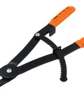Heavy Duty Internal Retaining Ring Pliers With Spring Lock Ratchet For Tight Snap Ring Jobs, 16 Inch Reach, 3-1/16 To 6-1/4 Inch Ring Size Range