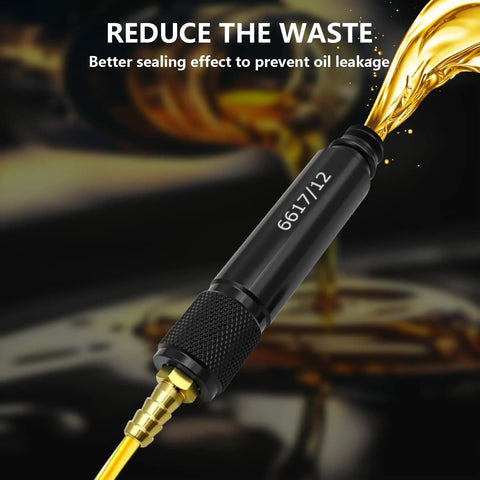 VAS6617/12 Replaceable Transmission Oil Filling Adapter for Audi VW A6 DSG 7 Speed with oil pouring through connector