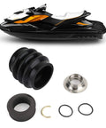 4 Tec Carbon Ring Seal Drive Line Rebuild Kit And Boot For Sea Doo RXP RXPX RXTX Fits 271000422 295501174 271001434 271001420