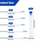Essential 50 Piece 3D Printer Nozzle Cleaning Kit With 0.2mm 0.25mm 0.3mm 0.35mm 0.4mm Stainless Needles size guide