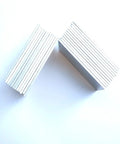 Stack of Premium Aluminum Welding Practice Coupons 5052 Aluminum 2x4 Inch Pack Of 24 For MIG TIG Stick Arc Gas Training