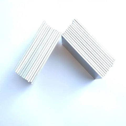 Stack of Premium Aluminum Welding Practice Coupons 5052 Aluminum 2x4 Inch Pack Of 24 For MIG TIG Stick Arc Gas Training