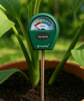 Moisture Meter For Plants And Soil Indoor Outdoor Hygrometer Sensor Kit Easy Soil Moisture Test For Garden Lawn Farm And Pots No Battery Needed Plug And Read Great For Saving Water And Healthier Plants inserted in plant pot