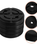 4 Pack Jack Stand Pads Rubber Lifting Blocks For Vehicle Undercarriage Protection Universal Fit For Two Post Hoists Non Slip Lift Pad Adapters For Garage Jacks And Auto Lifts.