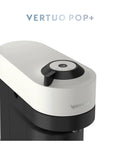 Vertuo Pop Plus Coffee And Espresso Maker From Breville In Coconut White Delivers Five Cup Sizes Including 5 8 And 12 Oz Coffees Plus Single Or Double Espressos Hot Or Iced For Quick Easy Home Barista Vibes And Cafe Quality At Home