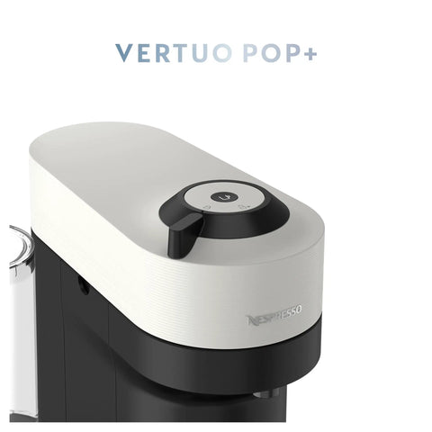 Vertuo Pop Plus Coffee And Espresso Maker From Breville In Coconut White Delivers Five Cup Sizes Including 5 8 And 12 Oz Coffees Plus Single Or Double Espressos Hot Or Iced For Quick Easy Home Barista Vibes And Cafe Quality At Home