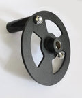 Black Beefy Replacement Crank Handle Wheel For Craftsman 113 Table Saw Half Inch Shaft Handwheel Replaces 806872 62689 818526