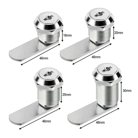 Mailbox Lock With 2 Keys For File Cabinet Tool Box Locker Cam Lock Security Lock Tough No Nonsense Build Durably Crafted
