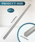 One Quarter Inch By One Quarter Inch By Twelve Inch Weldable A36 Square Steel Bar Stock Six Pack For Keyways And Do It Yourself Projects