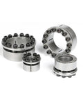 Heavy Duty Coupling Expansion Bushing Kit For Industrial Machinery Shafts Locking Device Assembly with various sizes and steel material.