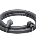 Rock Solid Flexible Polymer Conduit Kit Three Quarter Inch By Six Feet Long Outdoor Electrical Wire Armor with a flexible gray tube.