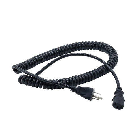 Big Joe Charger Cable 111550000610 Electric Pallet Jack Power Adapter For E25 EZ30 E30 D40 EZ40 P33 T40 Walkie Stacker Charging Cord in black coil.