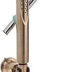 Trinsic Single Spray Wall Mount Hand Shower With Hose In Champagne Bronze Finish Gold Handheld Shower Model 55085 CZ
