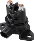 Starter Solenoid Relay for Defender HD5 HD8 HD10 and Maverick Max 1000R 2014 2017 Replacement OEM Part Numbers 278001802 278003012 278002347 278001641 278000513 278001376, black 12V relay