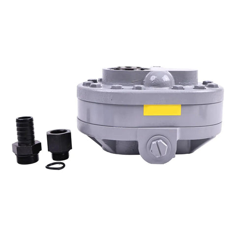 Beefy 7.4 GPM 540 RPM Hydraulic Tractor PTO Pump For Power Hydraulic Motors Front End Loaders Mowers Rotary Sweepers And Agricultural Tractors 2500 PSI Max GP PTO A 3 6 S 9 8902 3 close-up with fittings