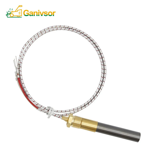 24 Inch Thermopile Generator 5 Pack 750 Millivolt Thermopile Q313A Replacement for Gas Appliances, with Aluminum Wire