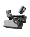 All In One Wireless Microphone System With Two Transmitters And One Receiver, Crystal Clear Audio, Pro Grade Noise Cancellation