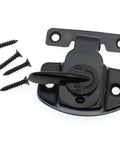 Tough As Nails Table Leaf Connectors With Screws Nail The Installation On Extension Tables And Drawers Heavy Duty Furniture Lock Hardware Secure Gear in black with screws.