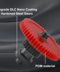 All Metal Dual Gear Upgrade Kit For Direct Drive 3D Printer Extruders with Nano Coated Hardened Steel Helical Gears