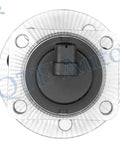 Close-up view of Set of 4 Front and Rear Wheel Hub Bearing Assemblies for 2000-2005 Cadillac DeVille, Fits Buick LeSabre.