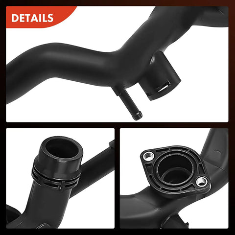 Audi A6 Quattro 2009 2010 2011 V6 3 L Coolant Radiator Pipe Water Hose Replacement details, OEM fit, leak-proof connectors