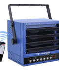 Electric Garage Heater 5000 Watt Ceiling Mount Shop Heater With 3 Heat Levels 240 Volt Hardwired Fan Forced