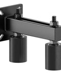 Beefed Up 3 Inch Gate Guide Roller Kit With Steel Bracket And Dual Hard Nylon Rollers For Sliding Gates Up To 4 Inches