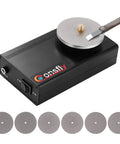Heavy Duty Variable Speed Engraving Knife Sharpening Station With Six Grit Wheels And Stepless Forward Reverse Dial For No Sweat Hobbyist Tool Maintenance with six grit wheels