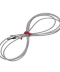 Two Pack Transmissive Fiber Optic Sensor Built For Brutal Heat With 0 To 2100mm Detection Range And 300C Temp Tolerance Ideal Replacement For FU 84C In Industrial Automation silver braided sensor cables with connectors
